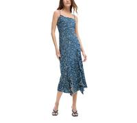 Desigual Donna Abito in denim con volant.