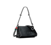 DESIGUAL Borsa media con ciondolo logo