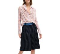Desigual Donna Camicia a Quadri arricciata.