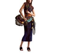 Desigual Donna Maglietta Disegnata da Mr. Christian Lacroix.