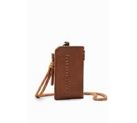 Desigual Donna Mone_Half Logo 23 Card ZI 6000, Brown, U, marrone, U