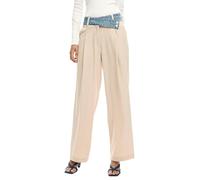 Desigual - Isis Pantaloni - - Trousers - Donna - Beige - S