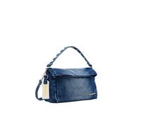Desigual Donna PRIORI LOVE Accessories DENIM Hand BAG, blu, Blu