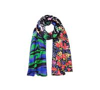 Desigual Scarf_High Flowers Fiore ad Alto Fusto, Marrone, Taglia Unica Donna