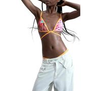 Desigual Donna Top Bikini Incrociato.