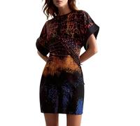 Desigual Donna Vestito Disegnato da Mr. Christian Lacroix.