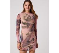 Desigual - Abito Corto Fantasia - - Dresses - Donna - Rosa - XL