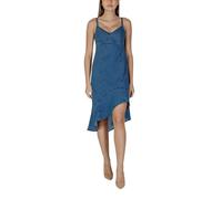 Desigual, ,Dresses ,Donna ,Blu ,L Blue Cotton Long Dress