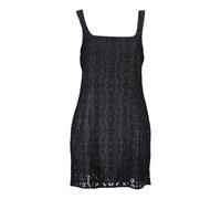 Desigual, ,Dresses ,Donna ,Nero ,L Abito Corto Nero Scollo Quadrato