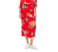 Desigual FAL_Crimea 3000 Gonna, Colore: Rosso, S Donna
