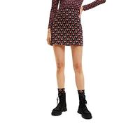 Desigual FAL_Lia, 2000 Nero Gonna, Donna