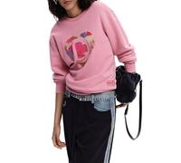 Desigual Felpa Collezione Donna, Rosa Scuro, L