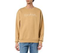 Desigual Felpa da Uomo a Maniche Lunghe, Marrone, M