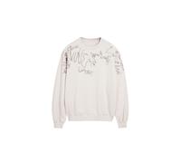 Desigual Felpa écru / nero / bianco Uomo Desigual XL écru / nero / bianco