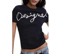 Desigual Florencia T-Shirt, Nero, L Donna