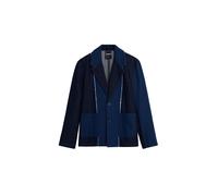 Desigual Giacca da completo blu / blu notte / bianco Uomo Desigual 48-50 blu / blu notte / bianco