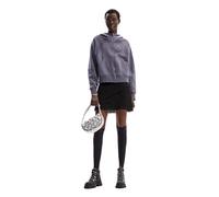 Desigual Giacca da Donna a Maniche Lunghe Felpa, Nero