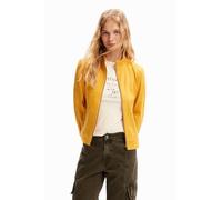 Desigual Giacca da donna Toronto in PU, giallo., XXL