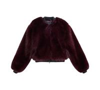 Desigual - Giacca in Finta Pelliccia Lampone - - Jackets - Donna - Rosso - M