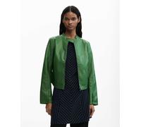 Desigual - Giacca in pelle sintetica verde XL