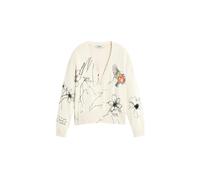 Desigual Giacchetta azzurro / nero / bianco Donna - Abbigliamento - Pullover e cardigan - Maglioni - Cardigan Desigual XS