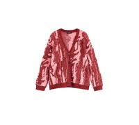 Desigual Giacchetta rosa / rosso Donna - Abbigliamento - Pullover e cardigan - Maglioni - Cardigan Desigual M