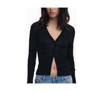 Desigual - Ginebra Cardigan - - Knitwear - Donna - Nero - M
