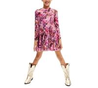 Desigual Girl Knit Dress Long Sleeve, Vestito Ragazze,