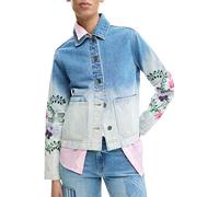Desigual Giacca di mezza stagione blu denim / blu chiaro / verde / rosso Donna Desigual L