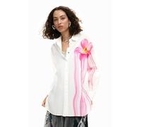 Desigual Gloss T-Shirt, Bianco, M Donna