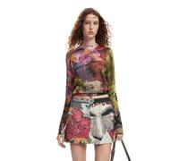 Desigual Gonna da Donna, Materiale Finitura:, M