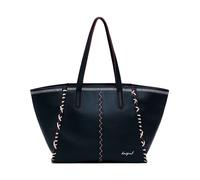 Desigual Manhattan Pespuntes Borsa shopper 34 cm nero