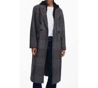 Desigual Gray Wool Women Coat - S