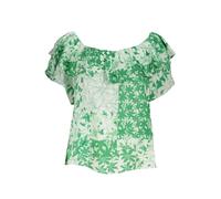 Desigual Green Cotton Women T-Shirt - S