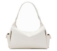 Desigual Half Logo 24 Brasilia Shoulder Bag Creme White