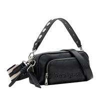 Desigual Half Logo - Borsa a tracolla 22 cm (black)