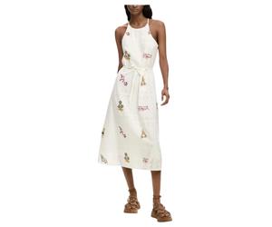Desigual - Halter Midi Dress - - Dresses - Donna - Bianco - S