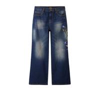 Desigual Jeans blu / verde / lilla Donna Desigual 27-28 blu / verde / lilla