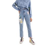 Desigual Jeans da Donna, Blu, 44