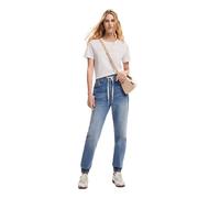 Desigual Jeans da Donna Lunghi da Donna, Blu, M