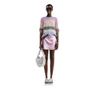 Desigual Maglione da Donna Flat Knit Thin Gauge Felpa, Materiale Finitura
