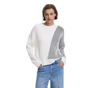 Desigual White Cotton Women Sweater - M
