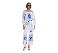 Desigual JUMPSUIT_TÁMESIS, 1000 WHITE, M
