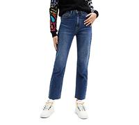 Desigual KERELL, 5161 Denim Medium Dark Jeans, Blue, 42 da Donna