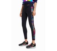 Desigual Legging_Tulip M Pantaloni Casual, Nero, M Donna