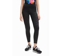 Desigual Leggings Elisabet L Pantaloni Casual, Nero, L Donna