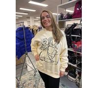 Desigual Maglia da Donna A Maniche Lunghe, Felpa Donna, Bianco, S