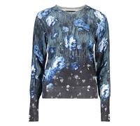 Desigual Blue Viscosa Women Sweater - S