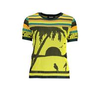 Desigual T-shirt TS_Cagliari 8018 Giallo Donna Taglia L