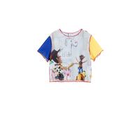 Desigual Maglietta blu / marrone / giallo / rosso Bambini Desigual 110-116
